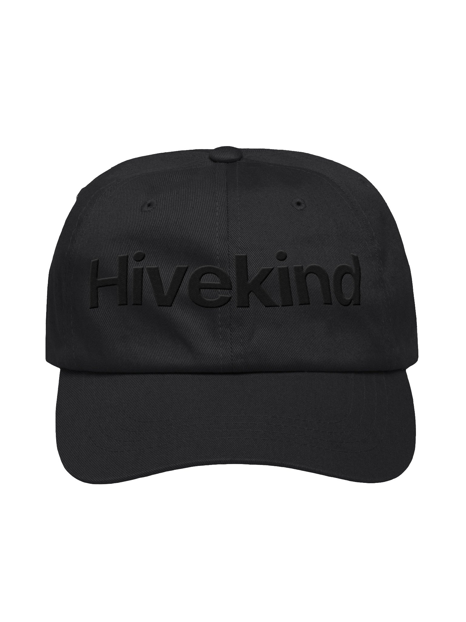 Hivekind Minimal Black Dad Hat product image (1)