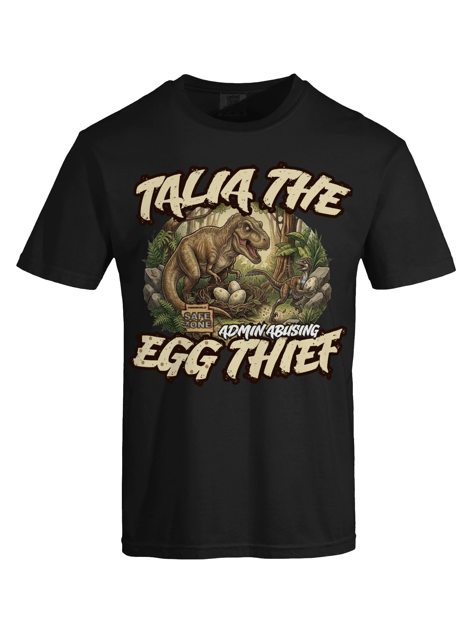Talia the Egg Thief Dino Graphic Tee product image (57)