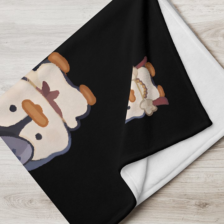 Black Throw Blanket product image (7)