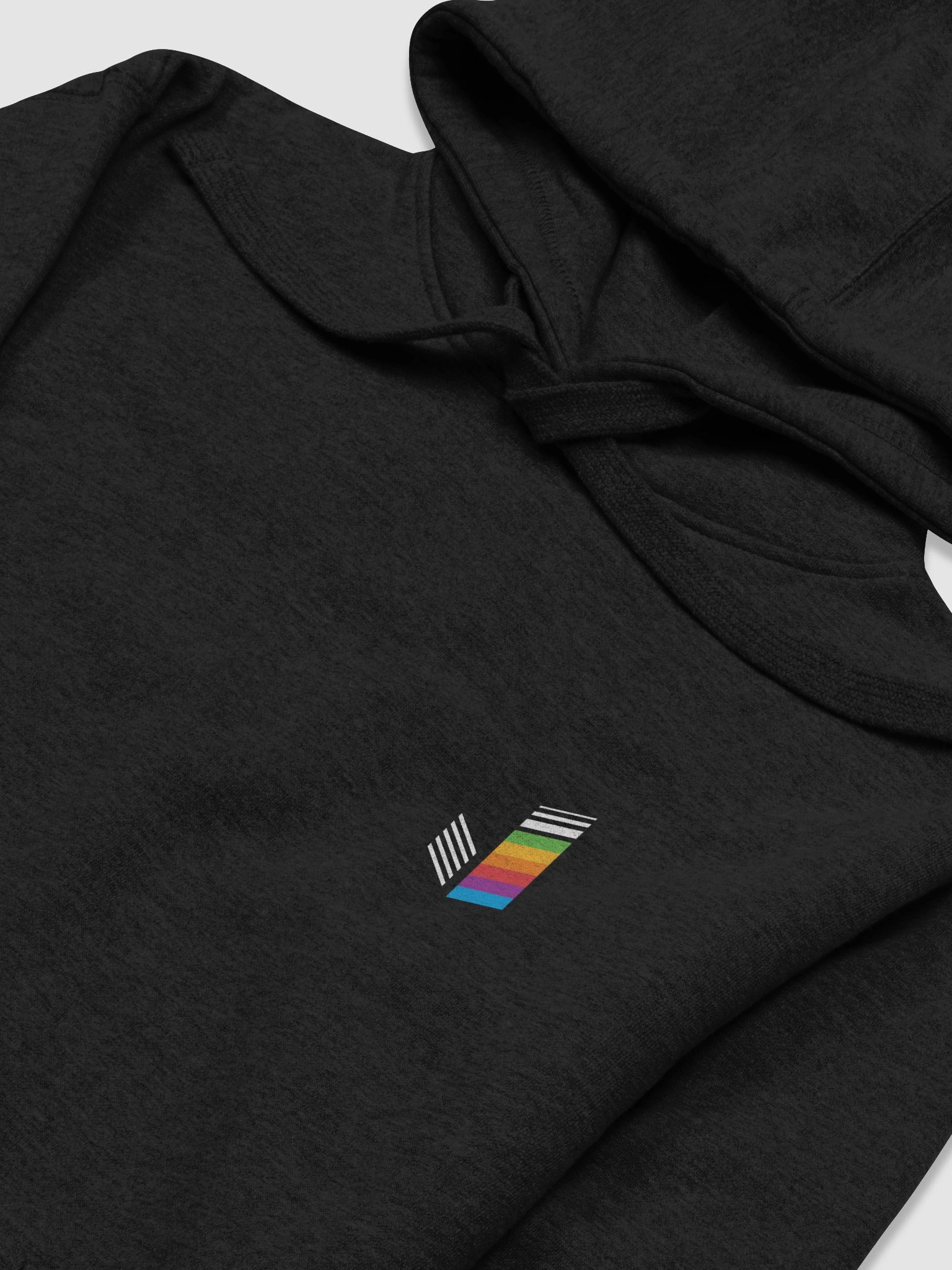 RETRO Logo Hoodie • Black product image (2)