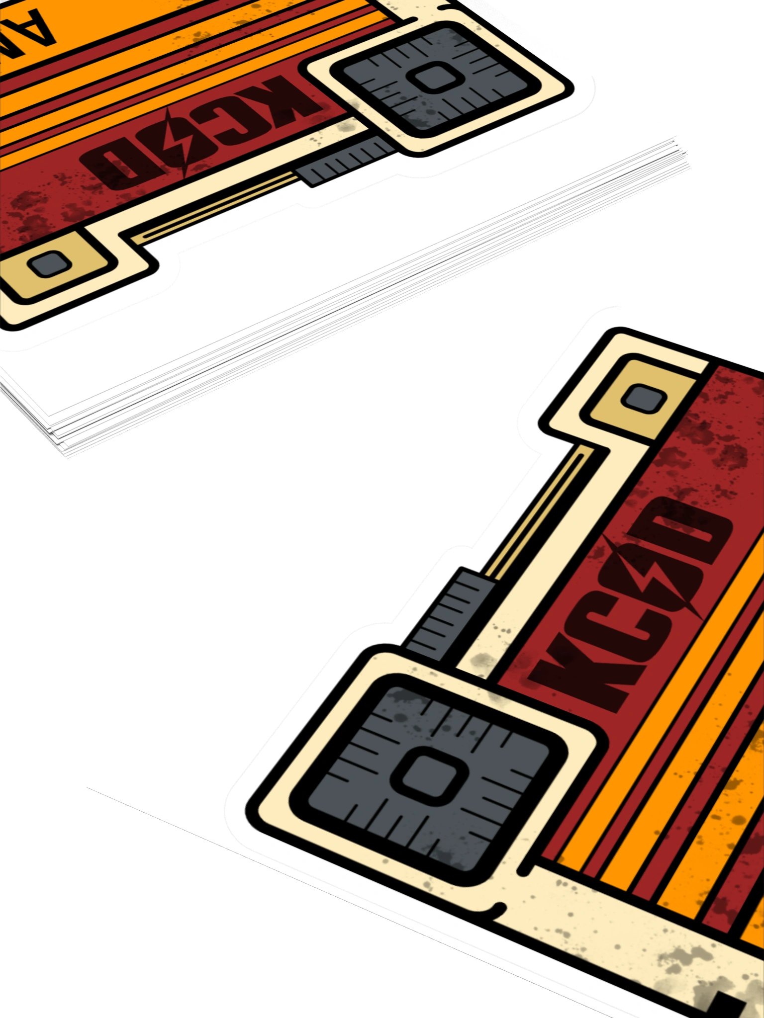 KCOD Wastes Holotape Sticker product image (4)