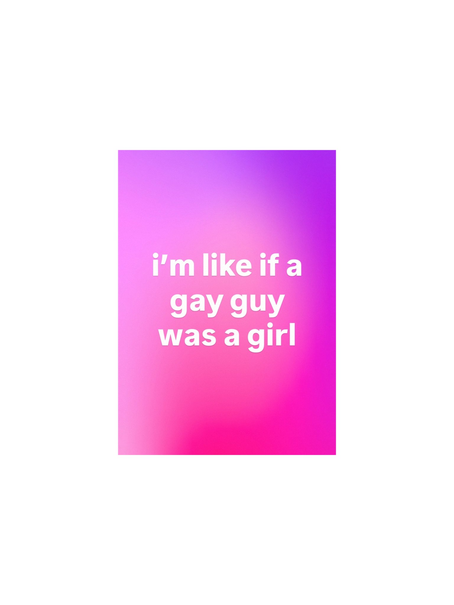 "Gay Guy" Create Mode Print/Poster product image (5)
