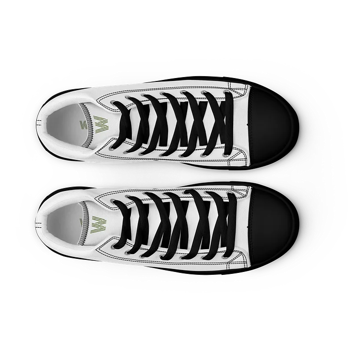 Olive Ribbon 'W' Women's High-Tops product image (2)