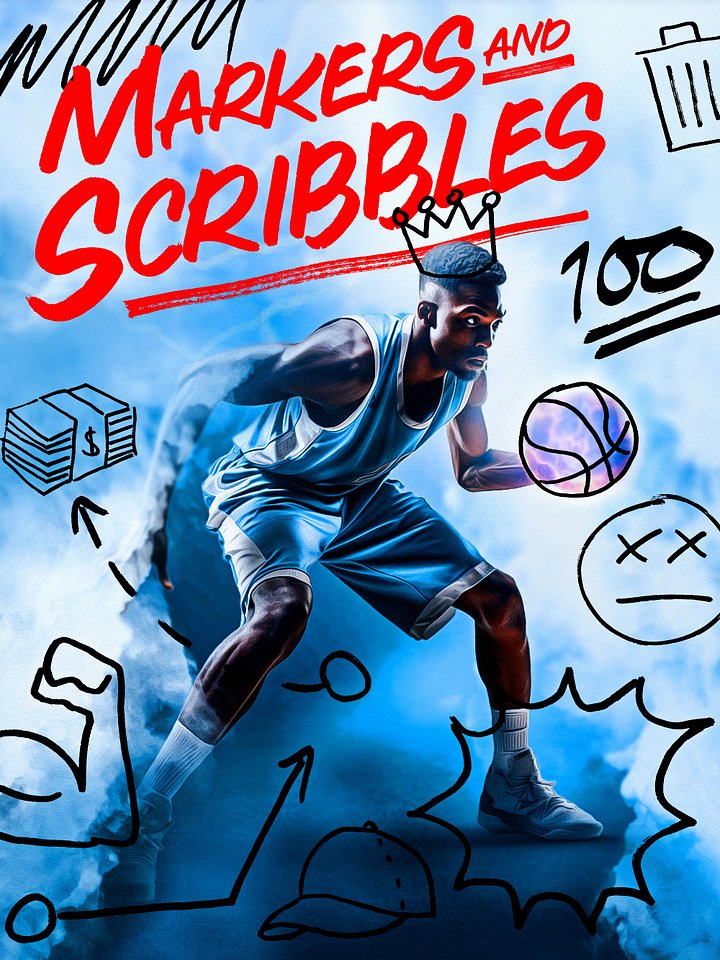 Dynamic Sports Markers & Scribbles product image (1)