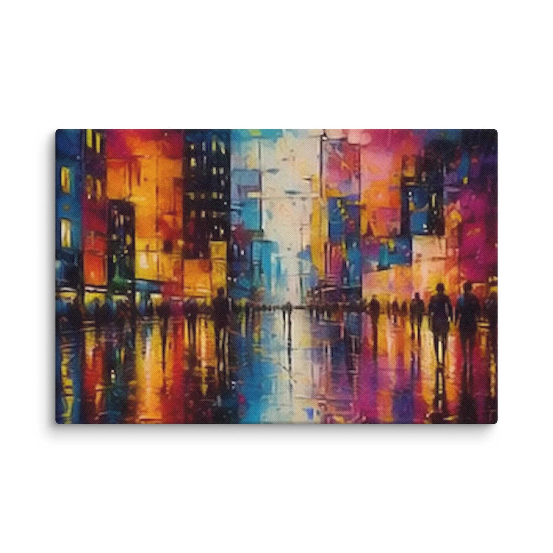 Vibrant Urban Rainscape - The Canvas product image (1)