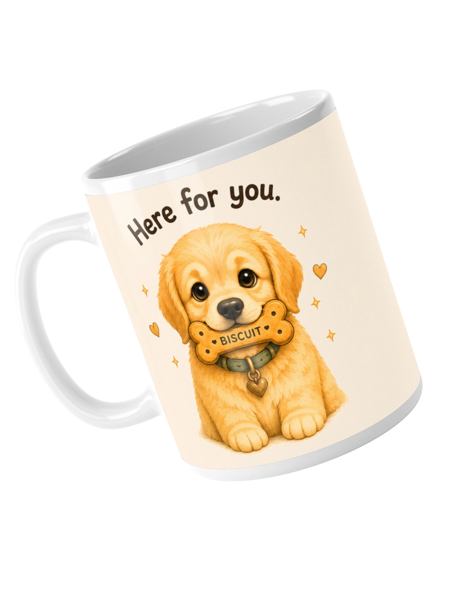 Biscuit Loyal Little Heart Puppy Mug product image (5)