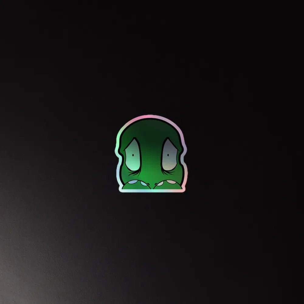 Vella Scared Holo Sticker product image (4)