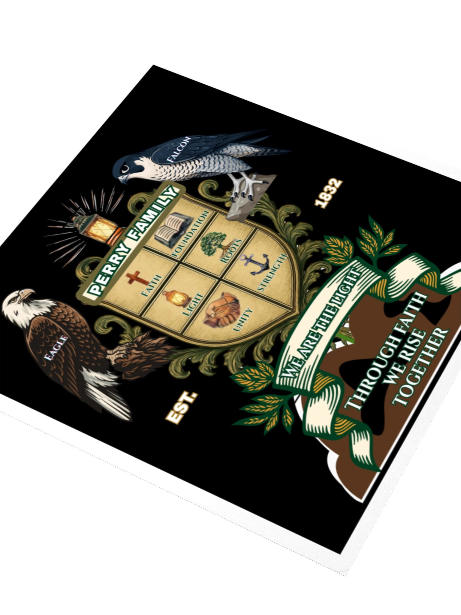 Perry Family Crest Reunion 2026 Stickers – Legacy Edition product image (3)