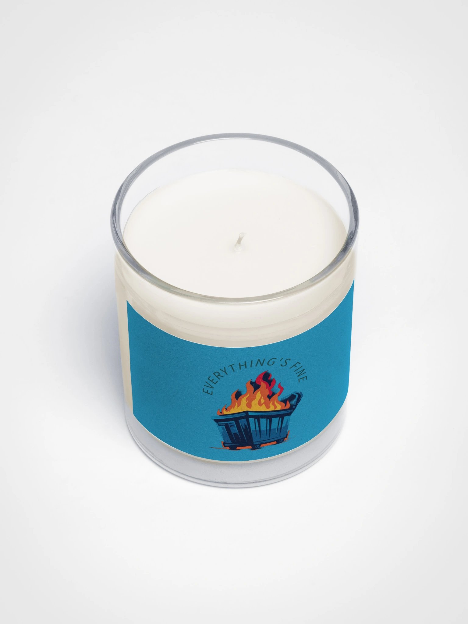 Everything's Fine Soy Wax Candle product image (3)