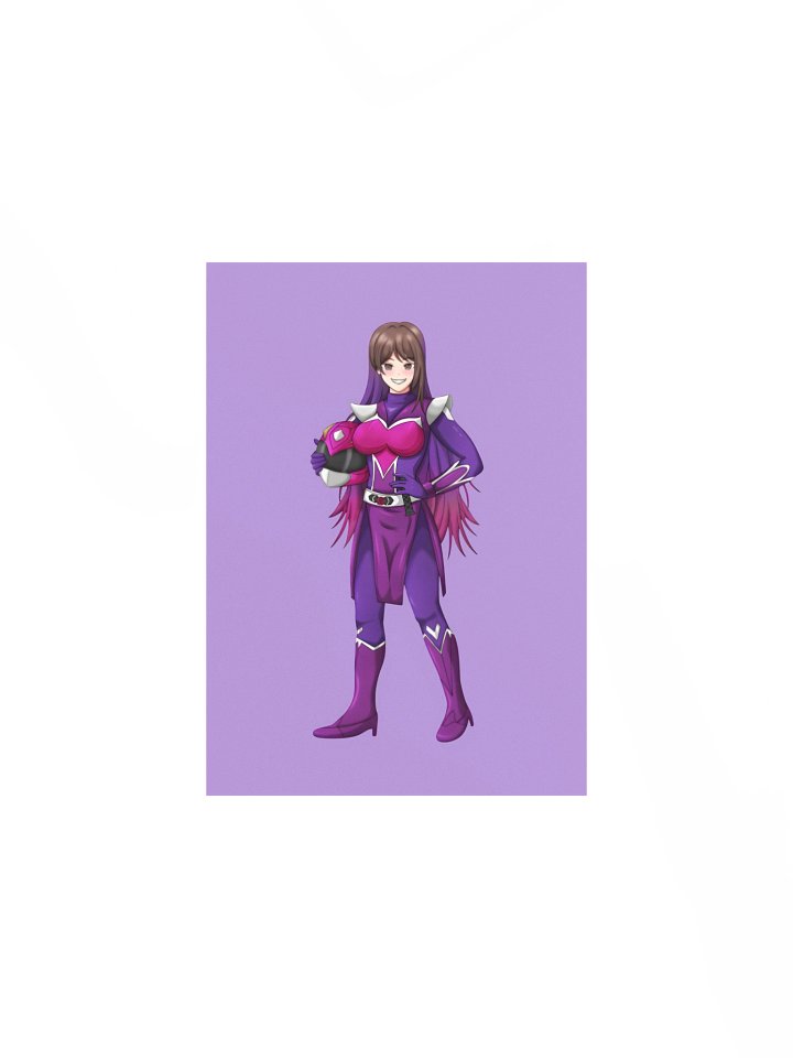 JediChickLex Gamer Smile Matte Paper Poster 5x7 product image (1)