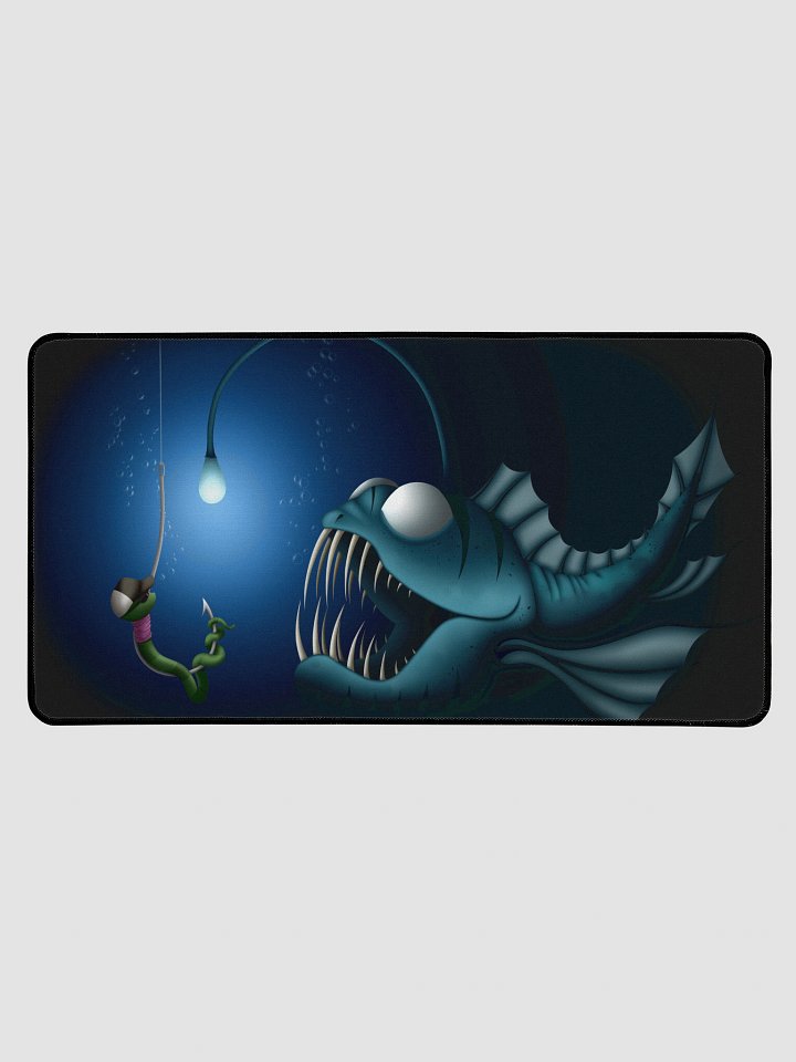 Worm fishing desk pad product image (1)