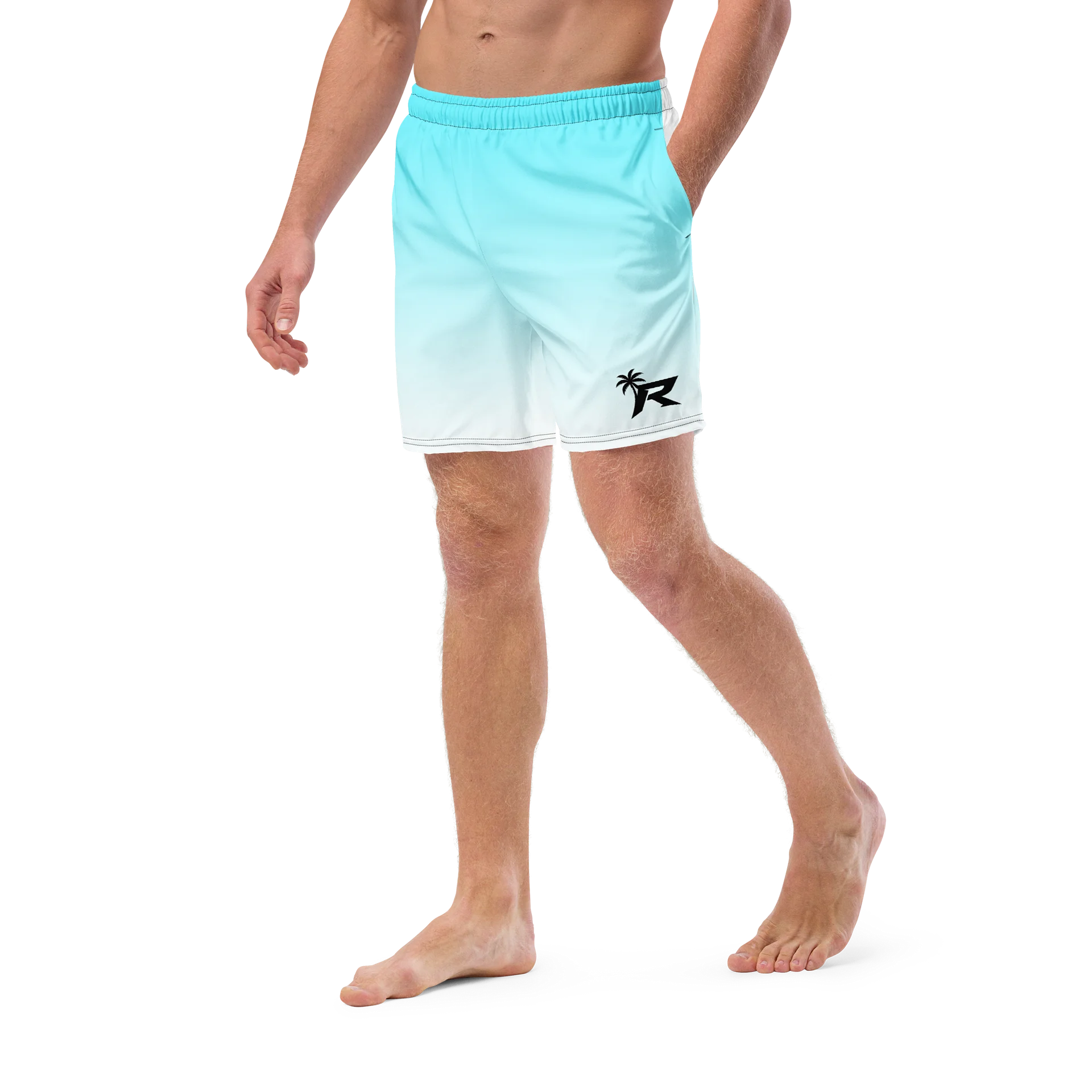 Reign Blue/White Swim Trunks product image (5)