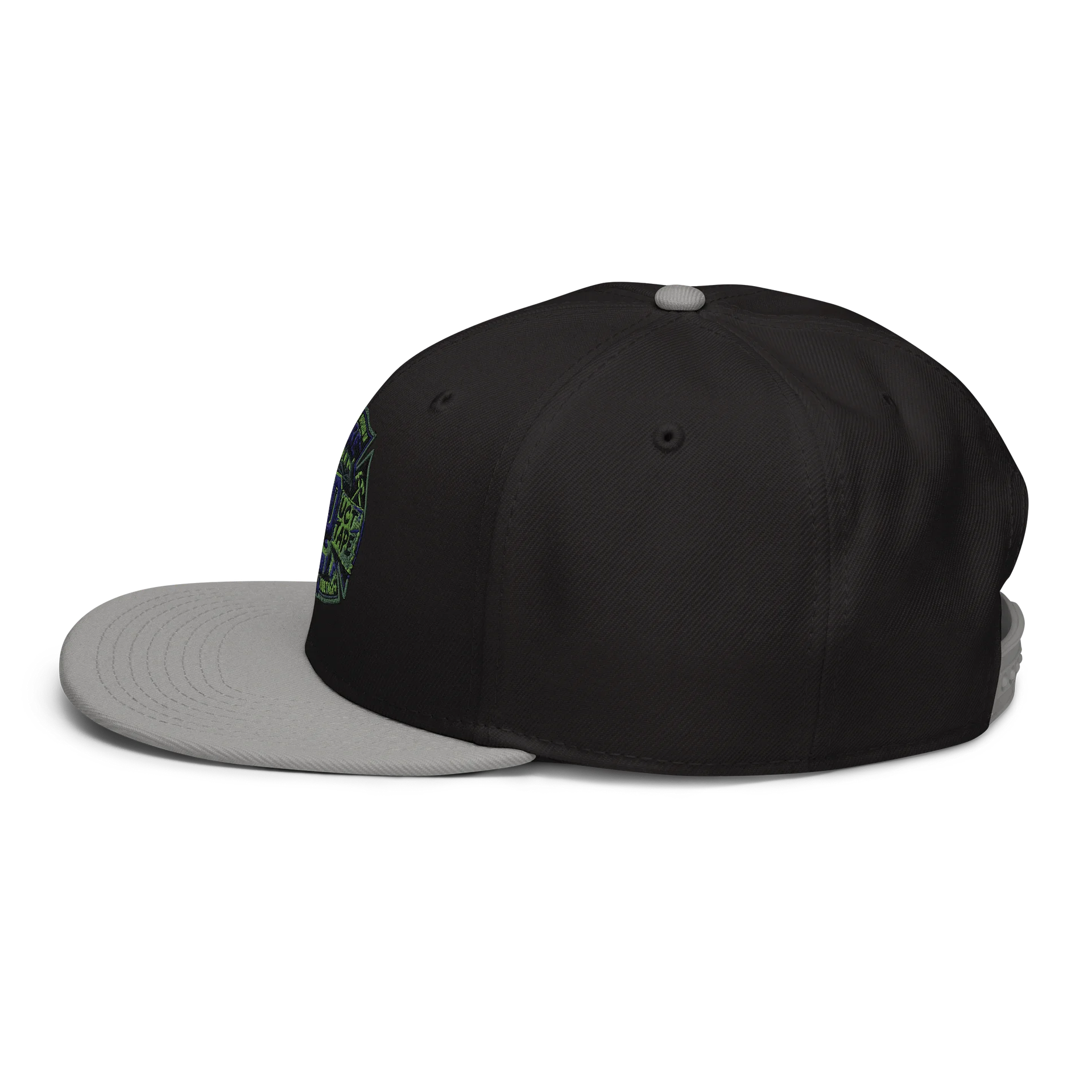 Snap back/lime green thread product image (4)