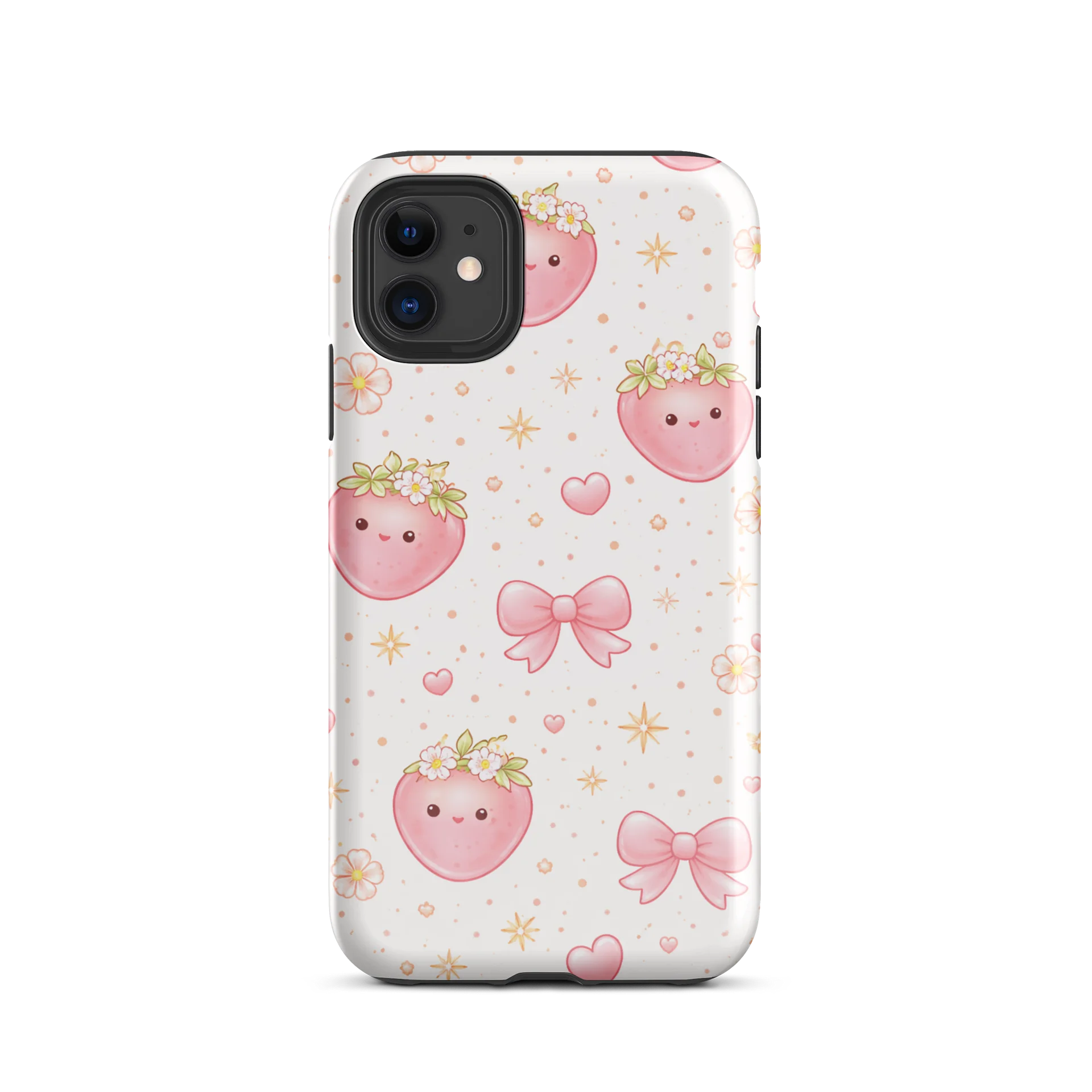 Smiling Strawberry Delight iPhone Tough Case product image (55)
