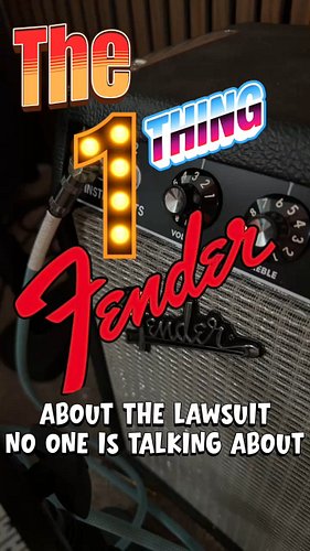 🔻At $3-$6 per/1000 views Fender really is helping YT rake in the money. So, Question....Would there be as much craze over thi...