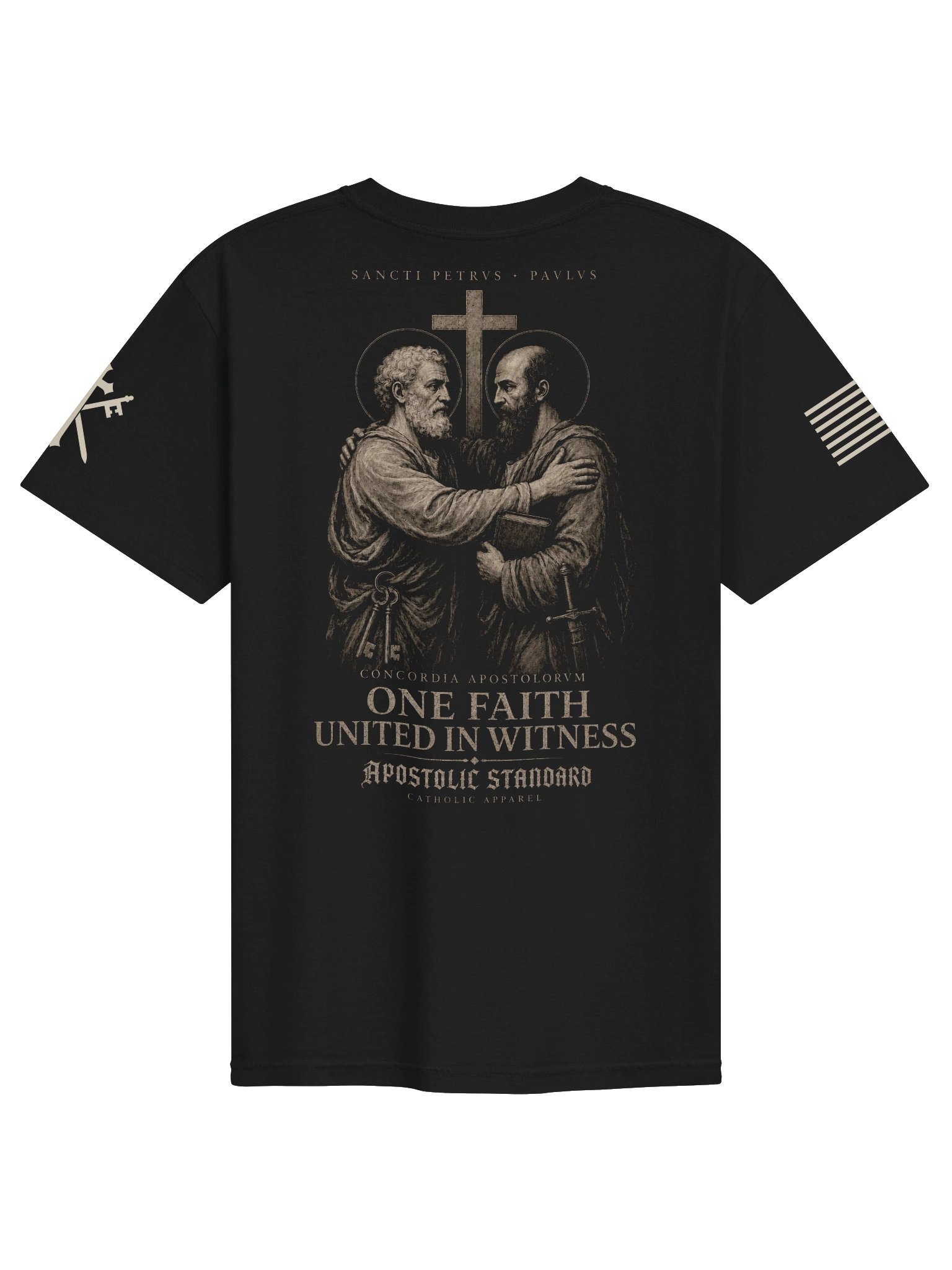 Saints Peter & Paul — United in Witness Heavyweight Tee product image (7)