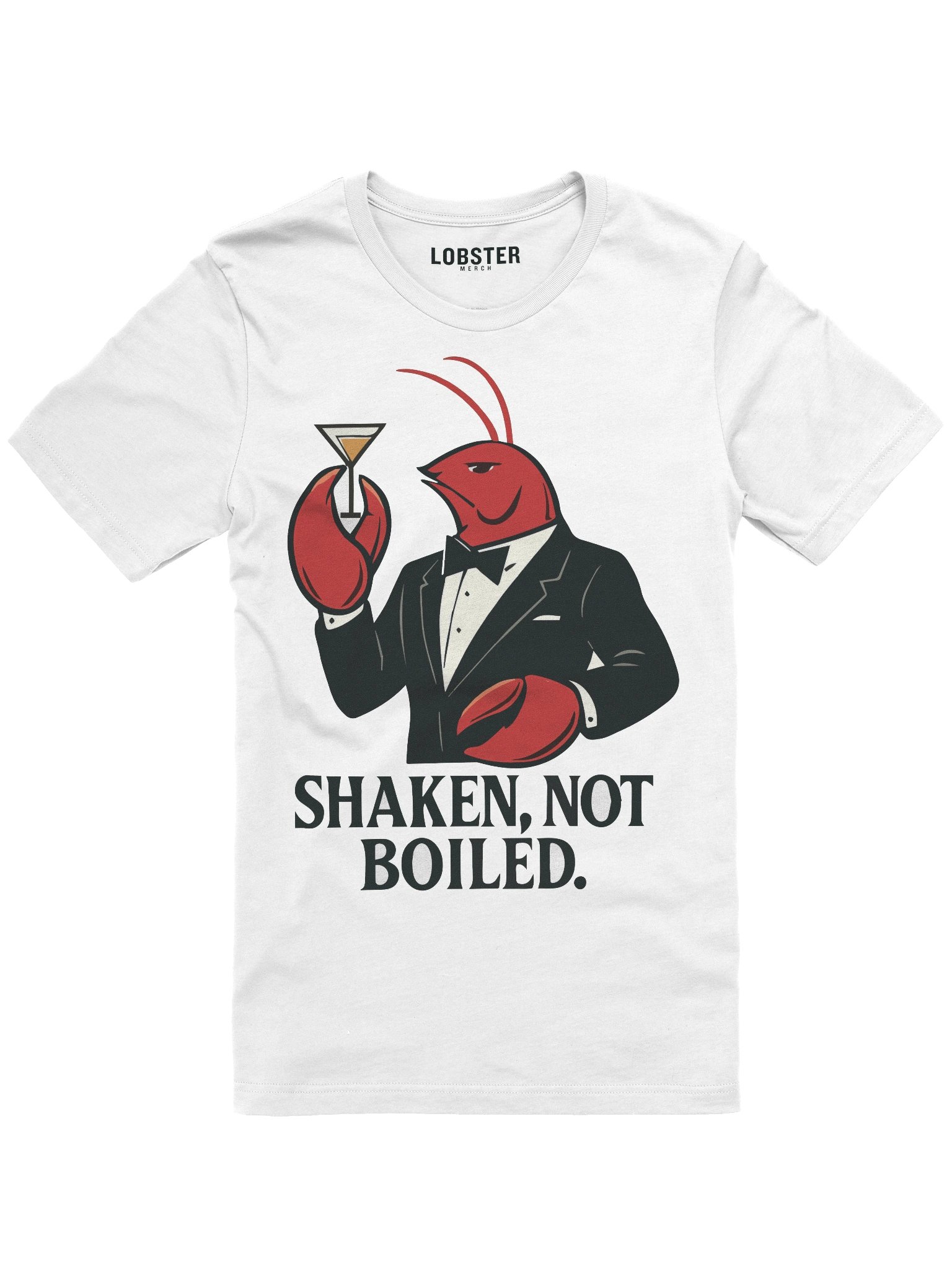 Lobster in a Tuxedo T-Shirt | Funny James Bond Style Tee product image (2)