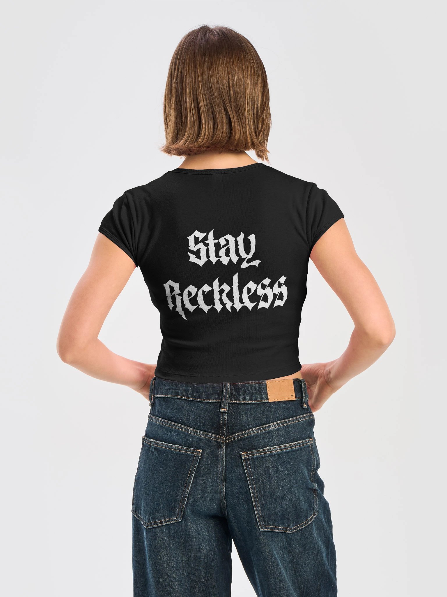 Stay Reckless - Fitted Crop Top product image (1)
