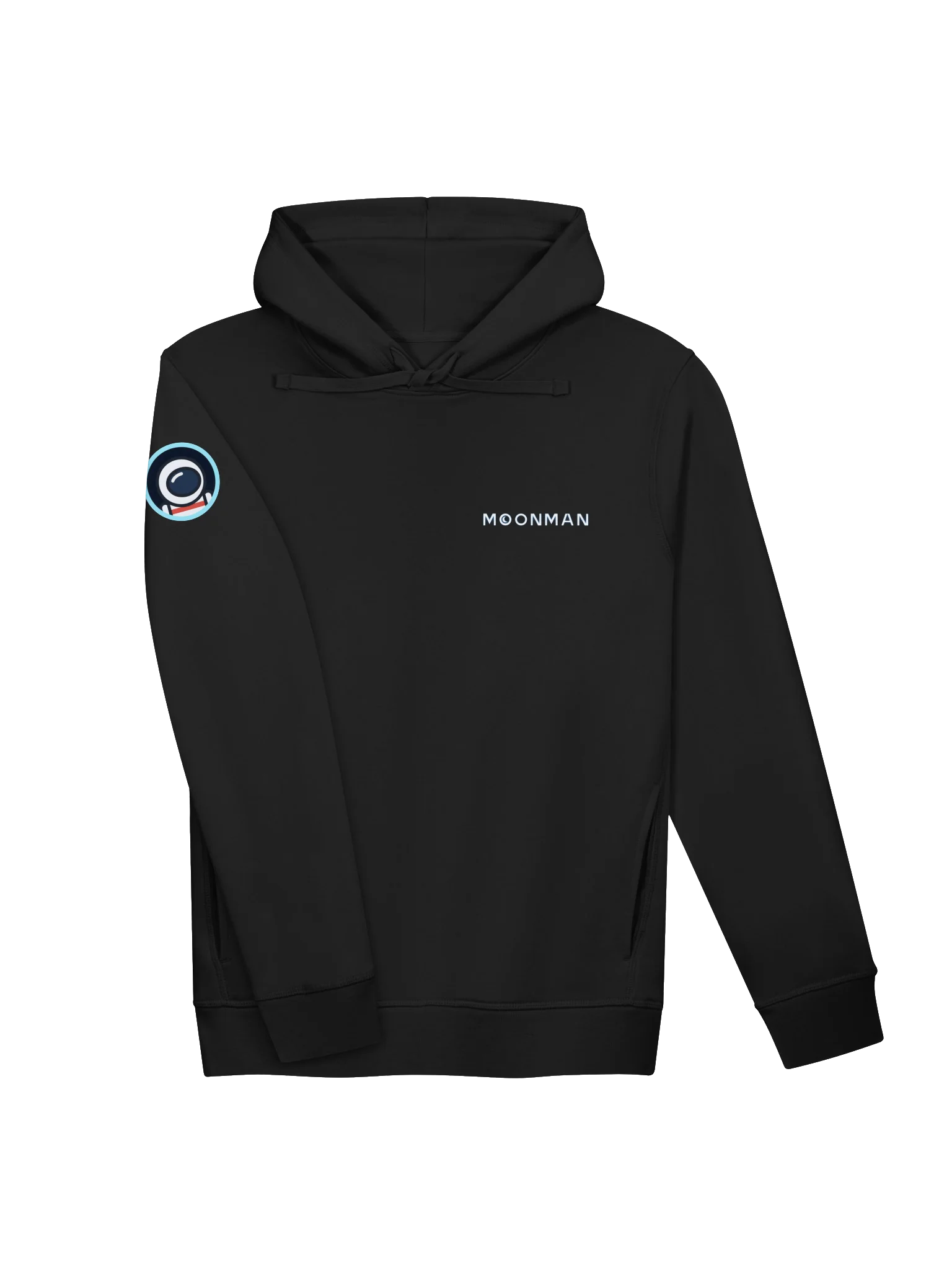 MoonMan Hoodie, Wordmark Front Logo Sleeve product image (3)
