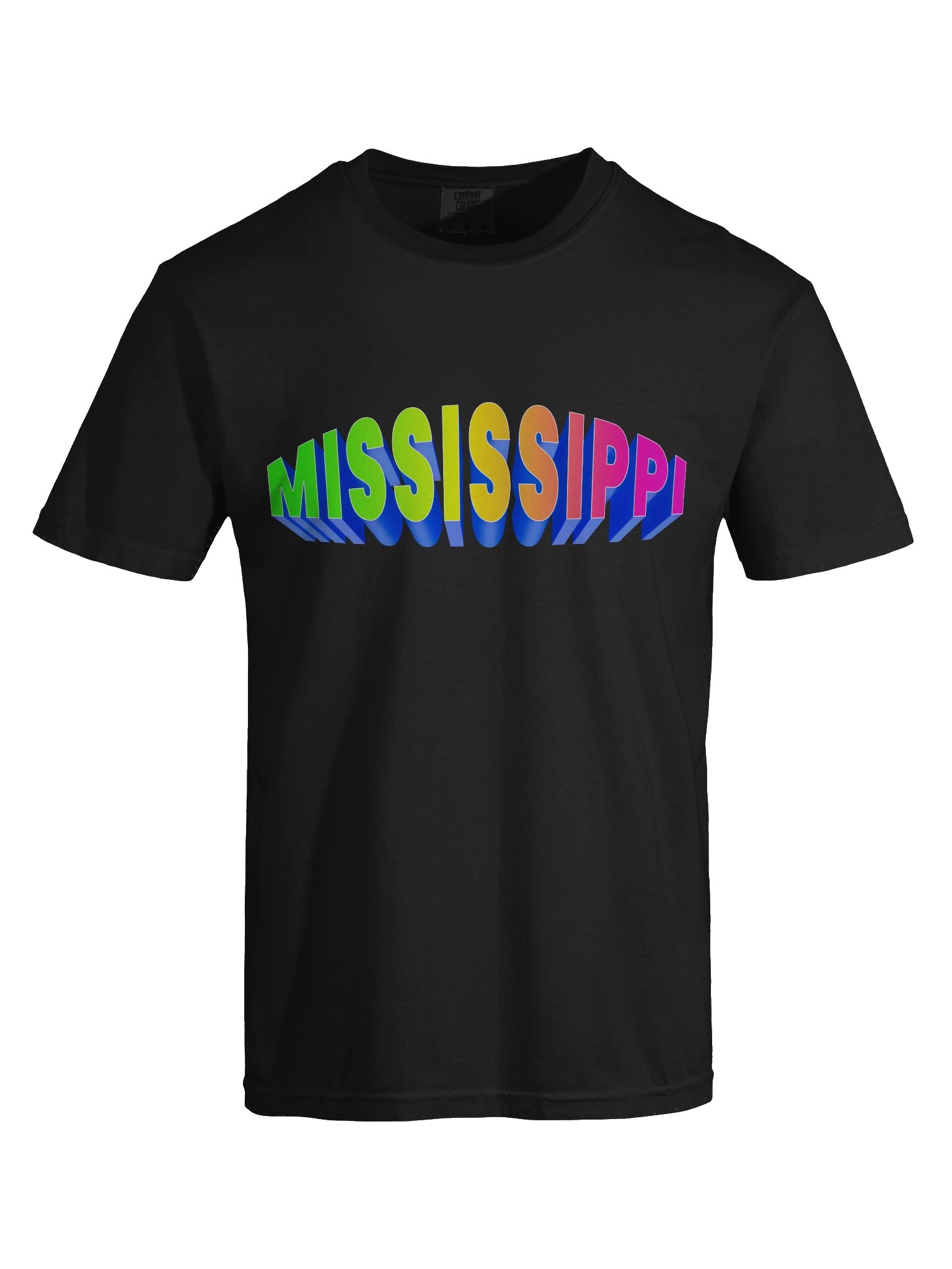 MISSISSIPPI 3D Gradient Comfort Colors Tee product image (7)