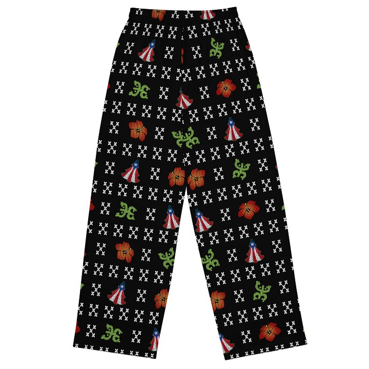Feliz Navidad Puerto Rico Unisex Straight Leg Pants product image (2)