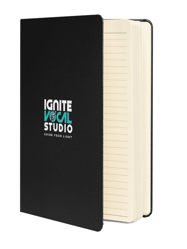 Ignite Vocal Studio // Singer’s Practice Journal & Notebook (Blue Vocal) product image (2)
