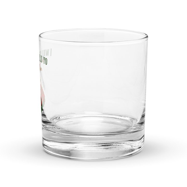 I will not yield Rocks Glass product image (2)