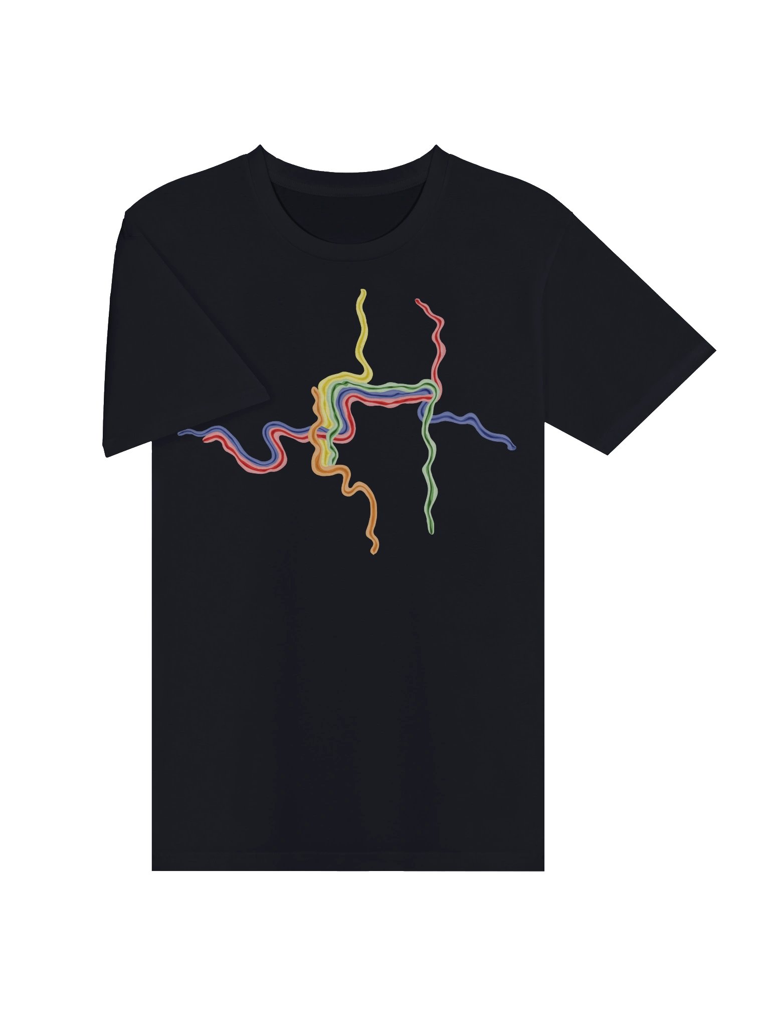 Flowing Portland Transit Map - The T-Shirt product image (3)