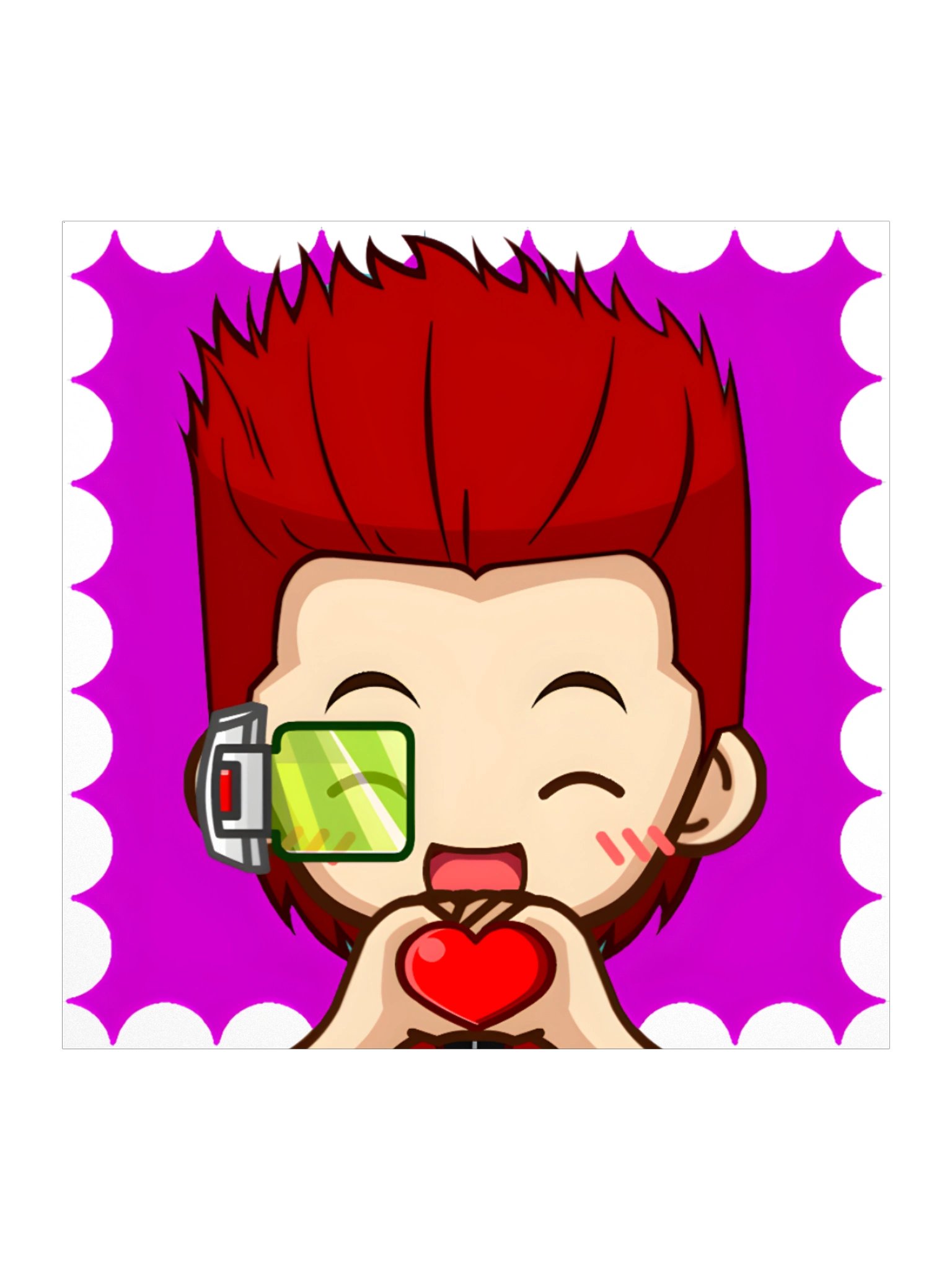 IFB Heart Sticker product image (1)