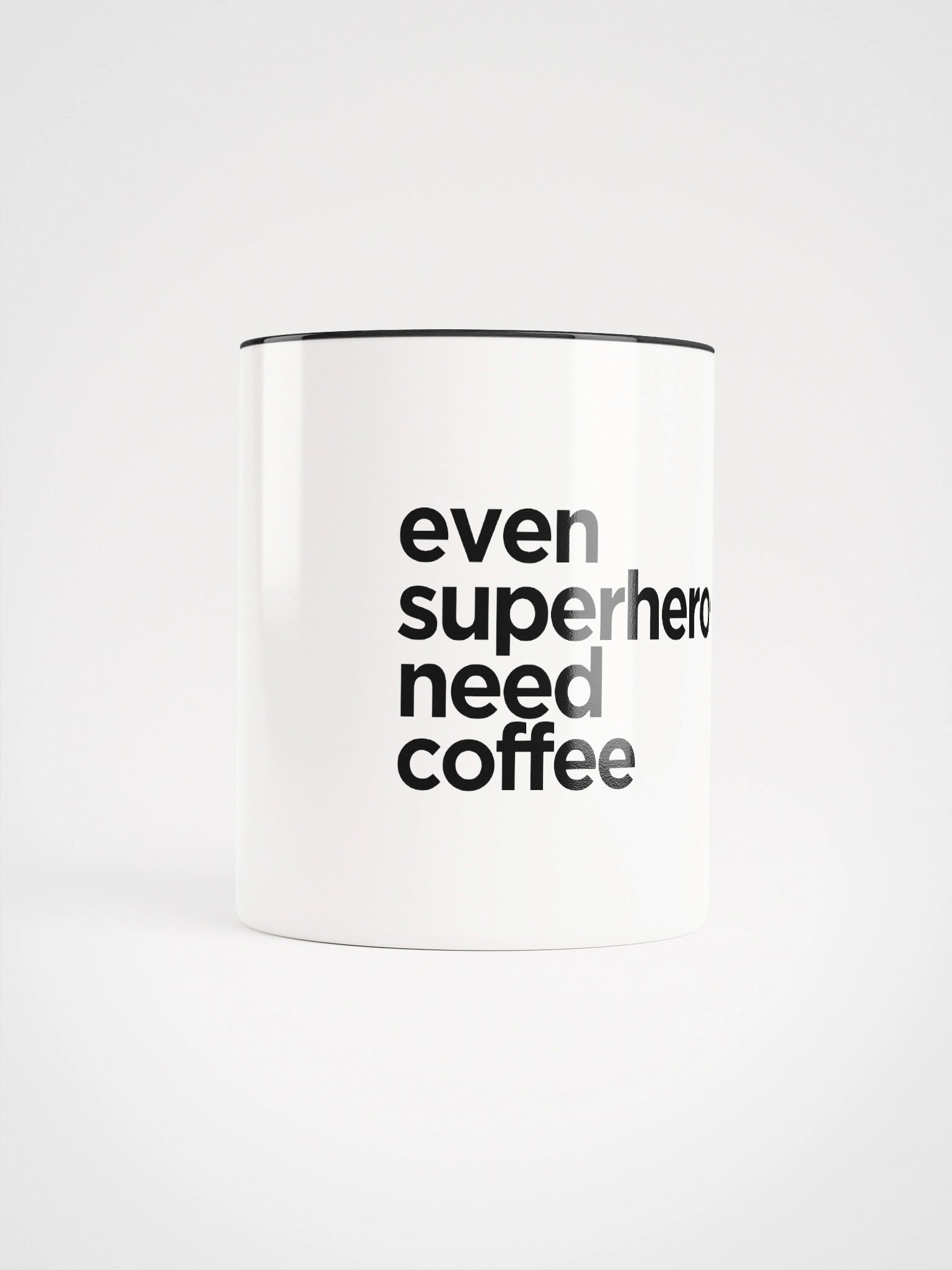 “Even Superheroes Need Coffee” Mug product image (21)