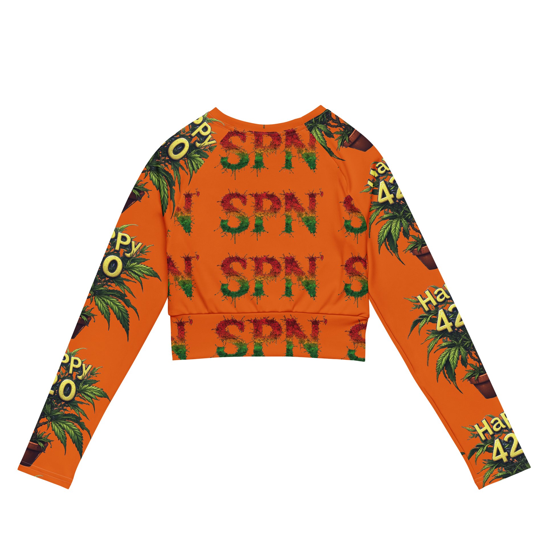 420 SPN All-Over Print Crop Top product image (7)