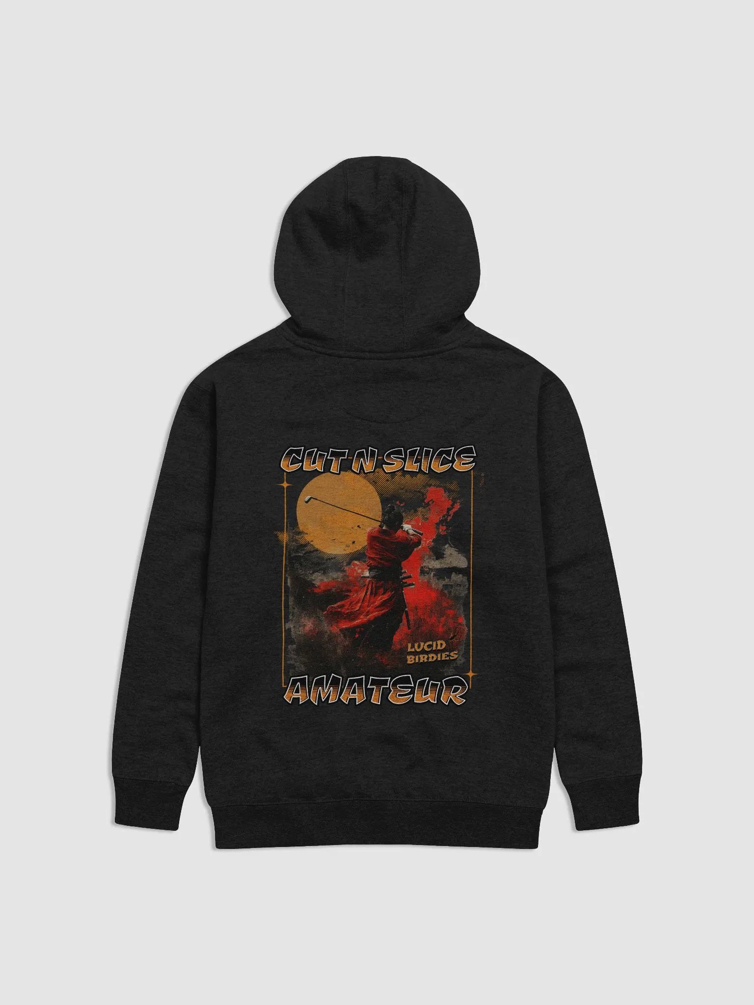 Cut N Slice Amateur Samurai Golf Hoodie Sweatshirt product image (12)