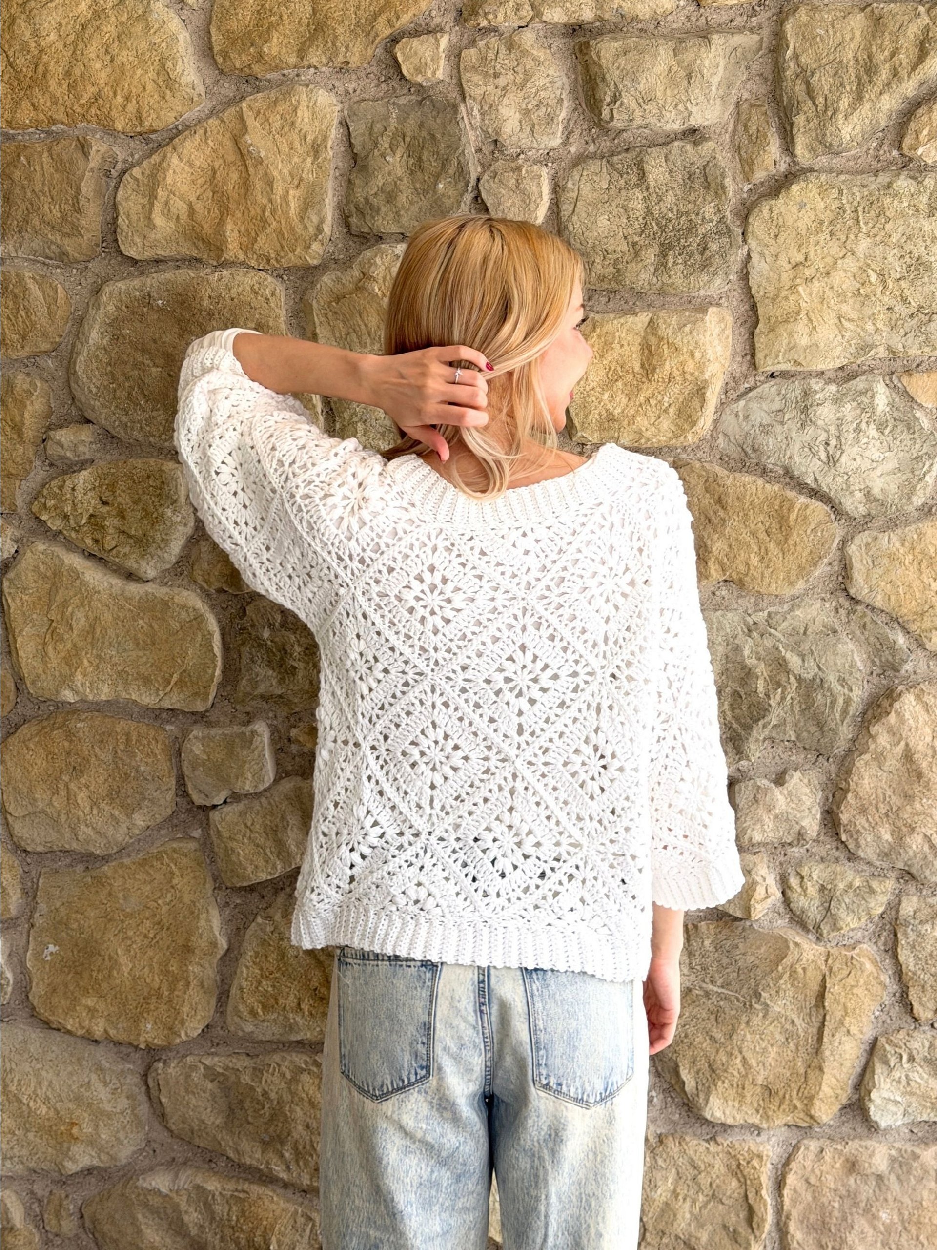 Tulip Square Summer Sweater product image (7)