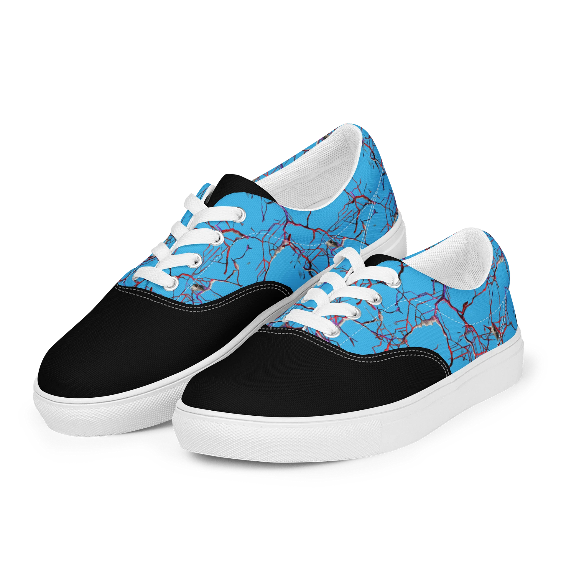Neural Static // Low-Top Tech-Noir Sneakers product image (4)