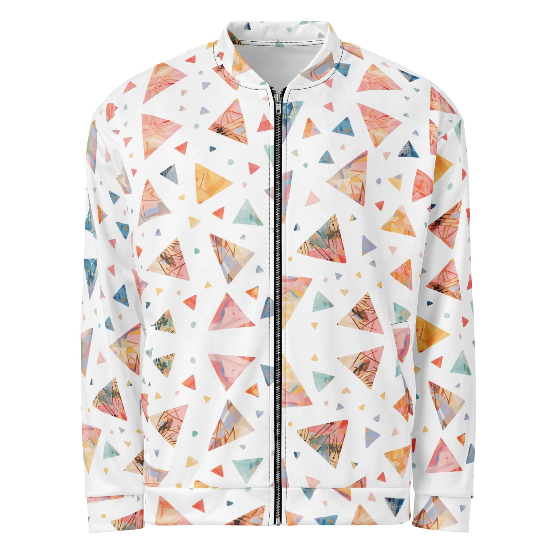 Triangular Splendor Bomber Jacket product image (1)