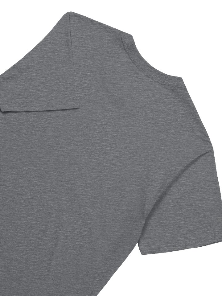 THE MORE YOU ERASE FIST Graphic T-Shirt White on Dark Gray product image (2)