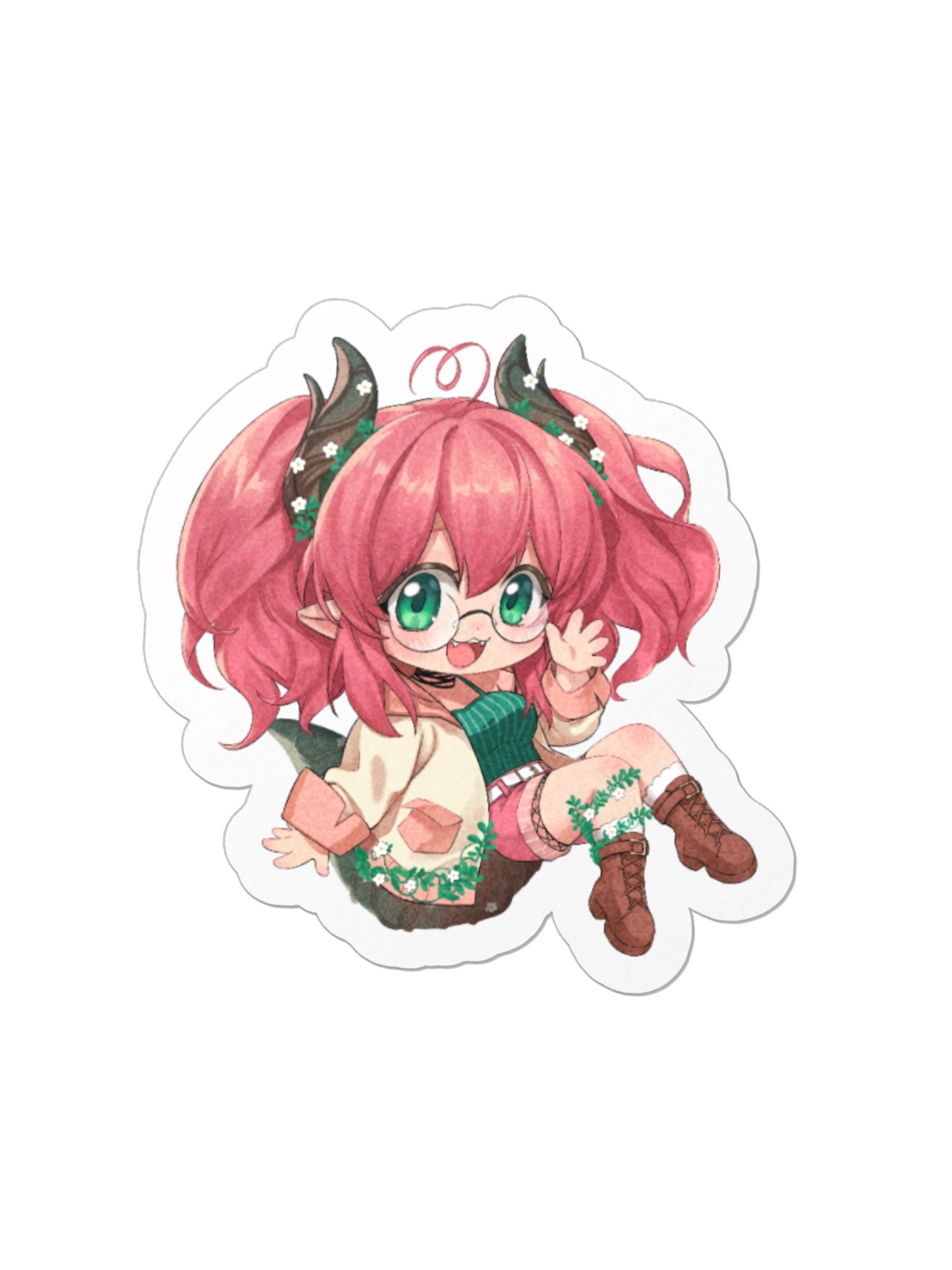 melodii anniversary chibi sticker 🍉 product image (2)