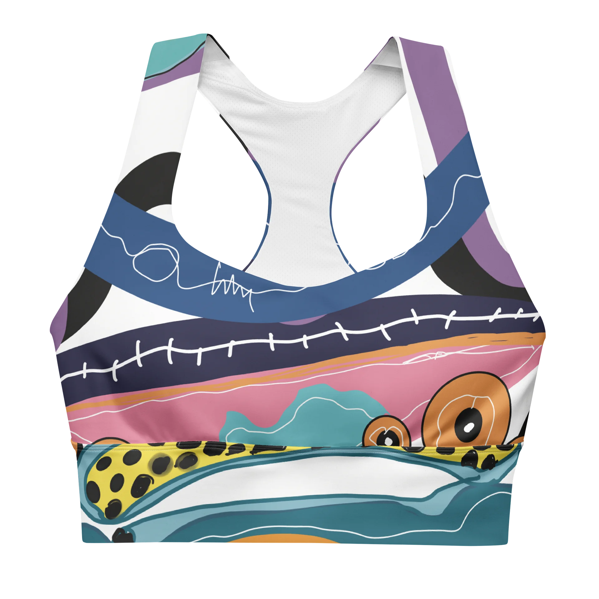 Yoga- & Fitness-Top „Intuitive Art“ product image (1)