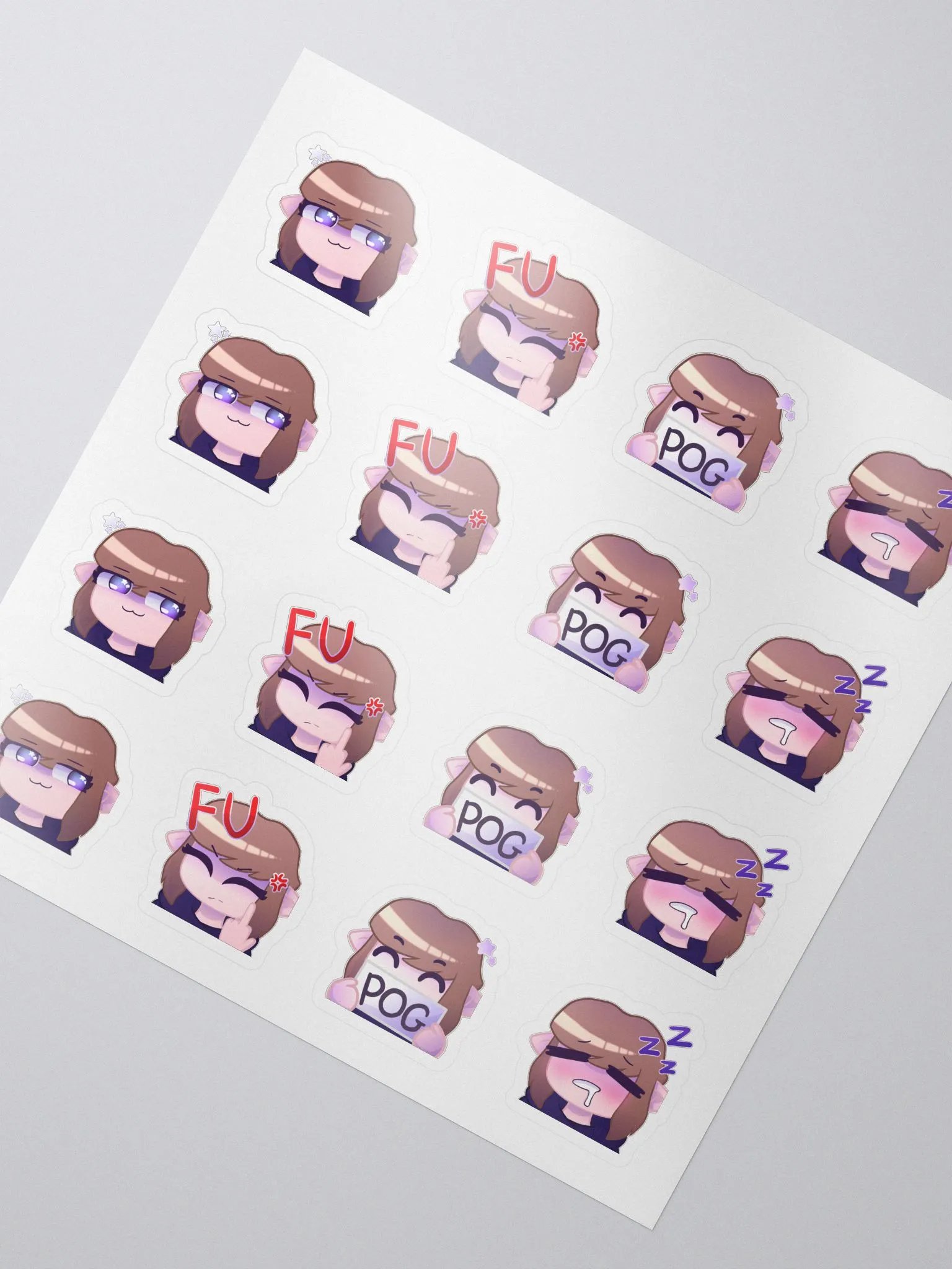 Emote sticker set 4 product image (2)