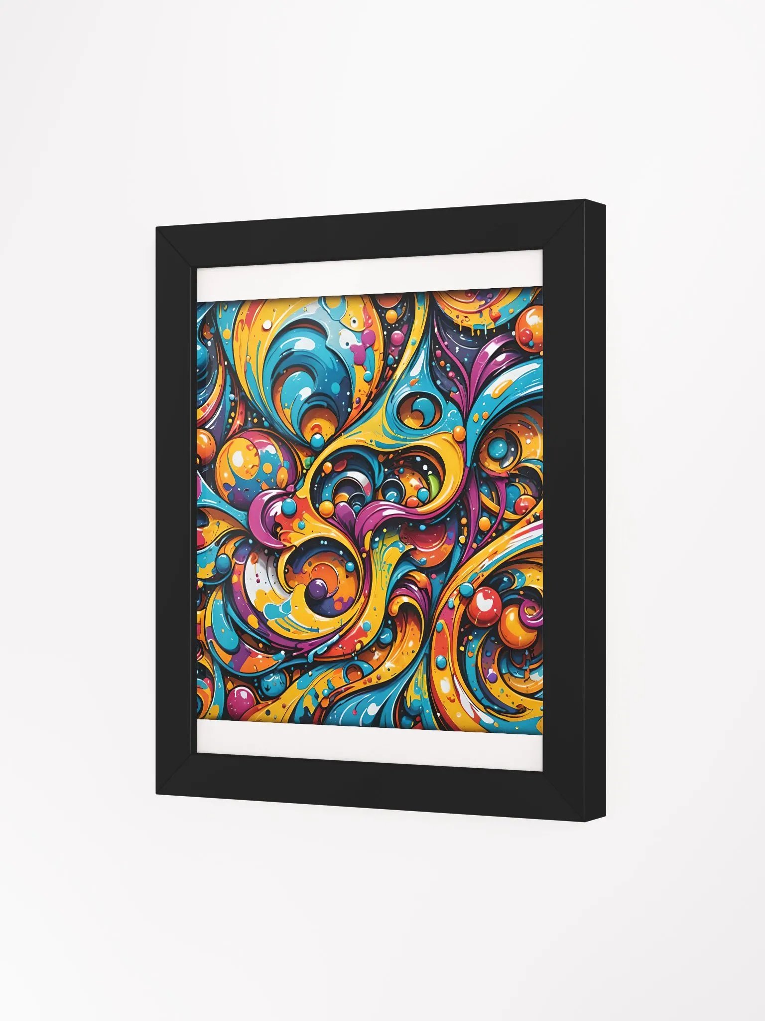Vibrant Matte Poster in Ayous Wood Frame product image (3)