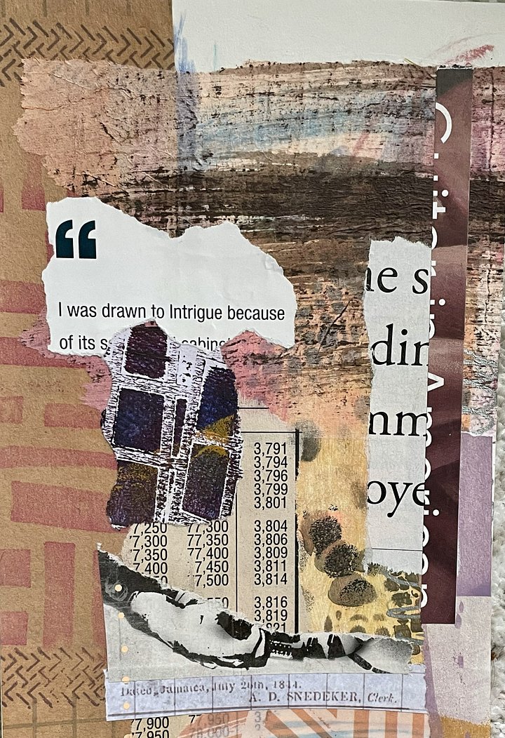 Drawn to Intrigue (Small Analog Collage) product image (1)