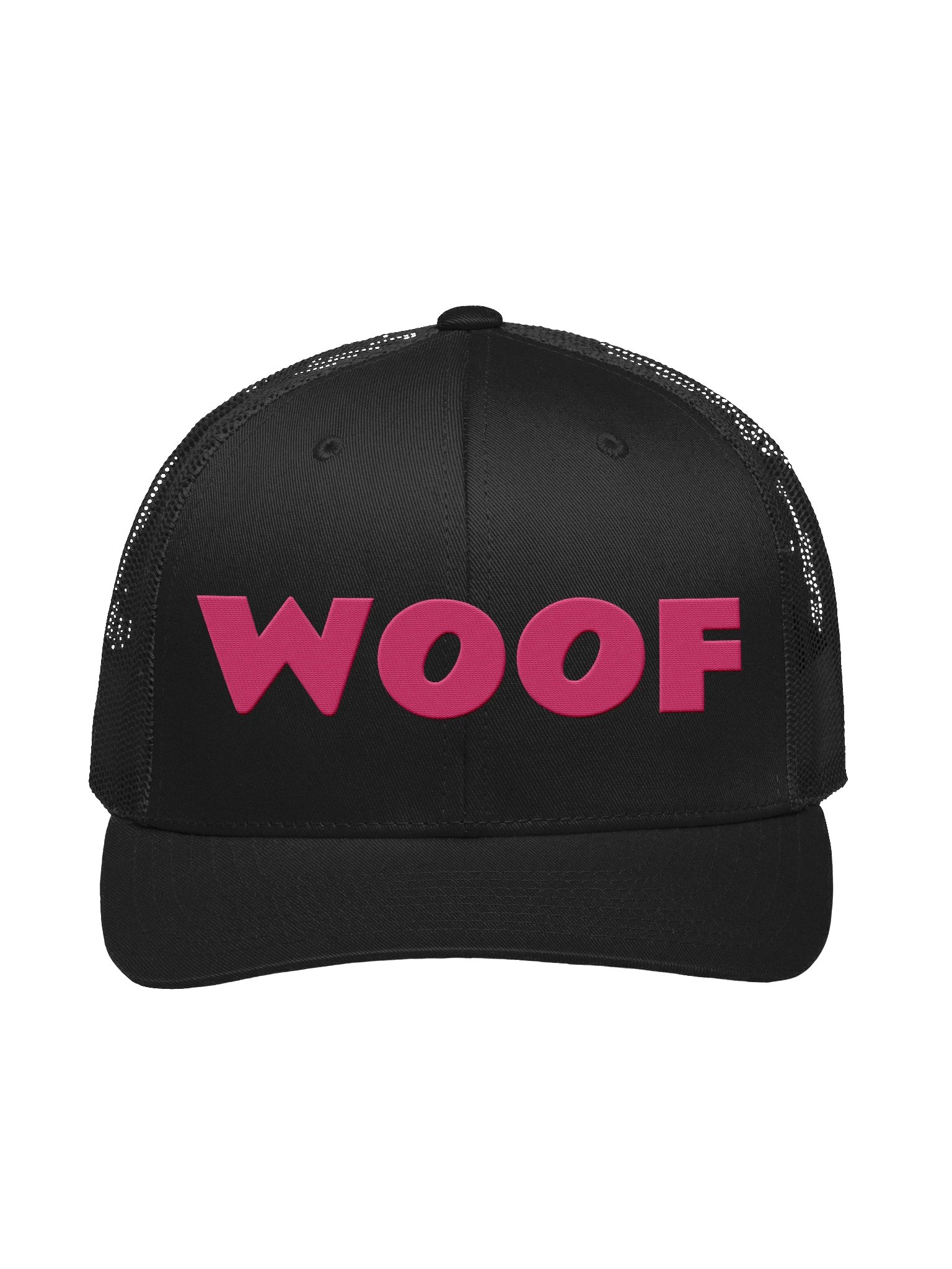 Embroidered WOOF Hat - Pink Thread Collection product image (1)