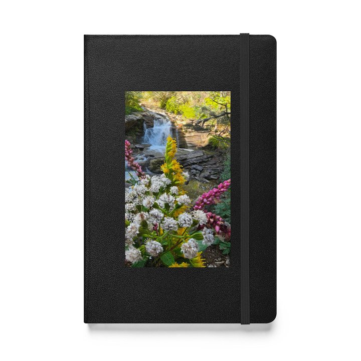 Falls and Flowers Hardcover Journal product image (1)