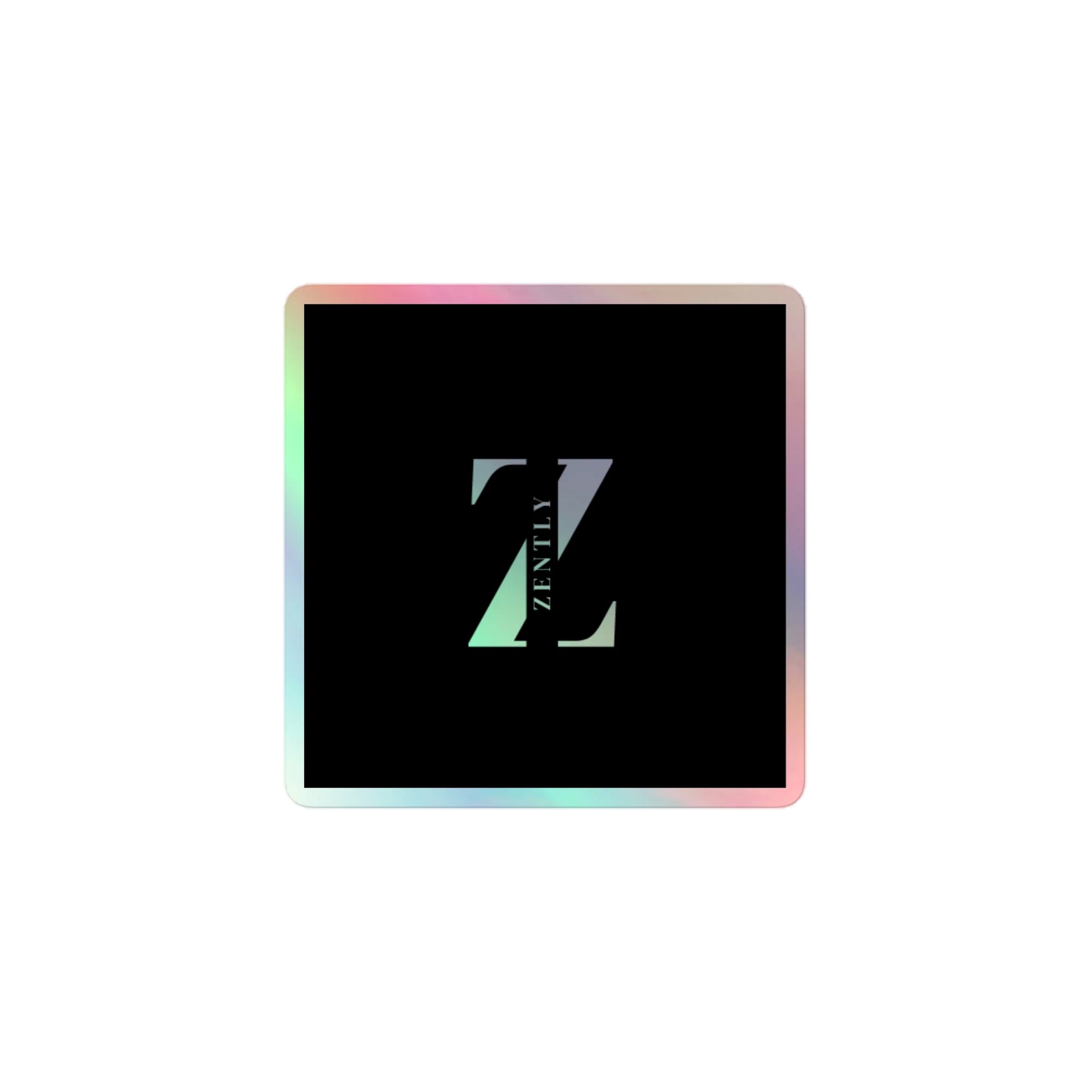 ZENTLY Sticker – Holographic Edition product image (1)