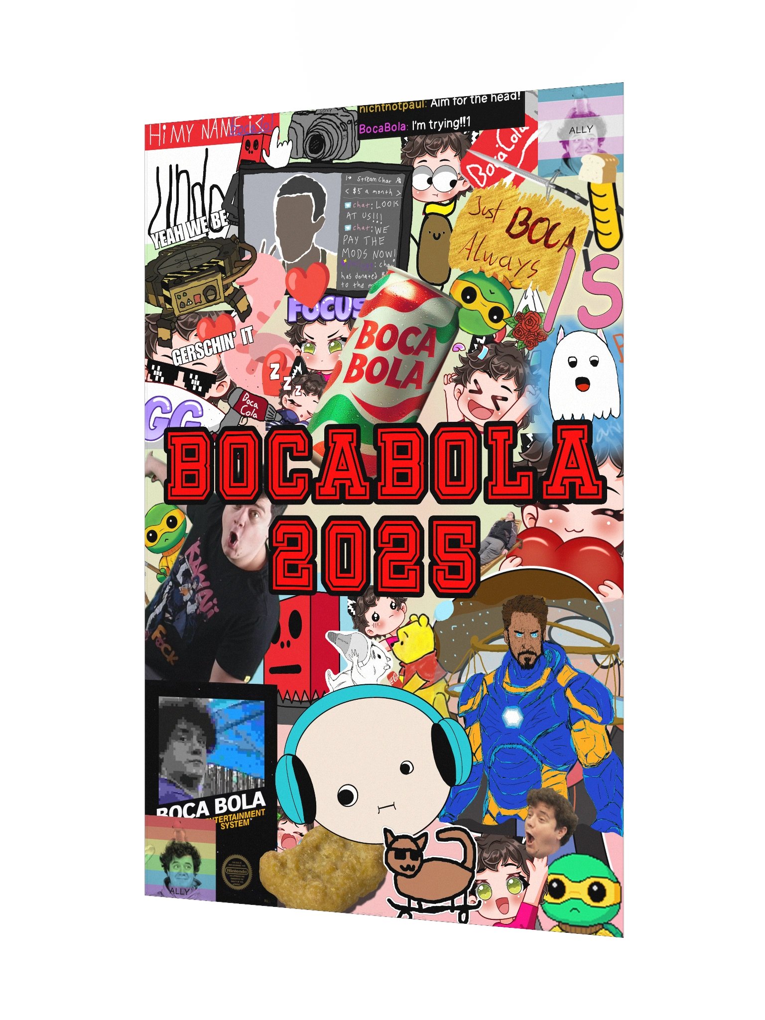 Chat Sticker Bomb Poster product image (7)