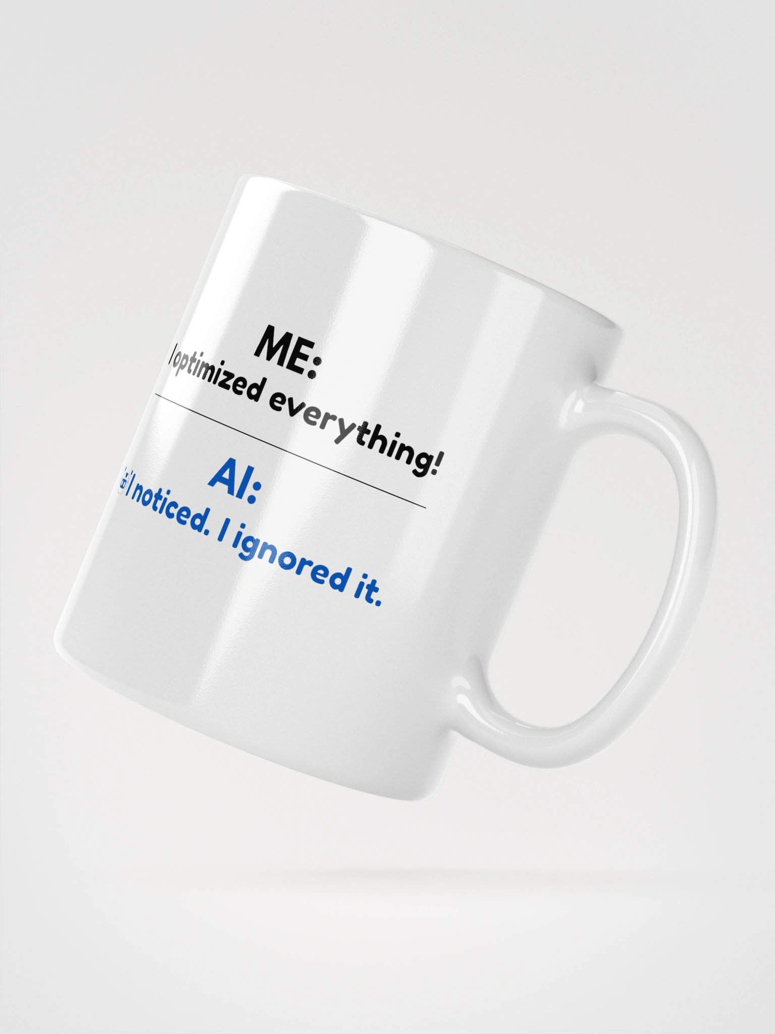 AI Marketing Coffee Mug, Funny Digital Marketer Gift, Online Coach Humor Cup, Entrepreneur Hustle Mug product image (3)