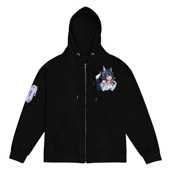 Blue Fox Hoodie - Black product image (1)