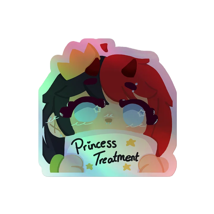 Princess treatment sticker product image (2)