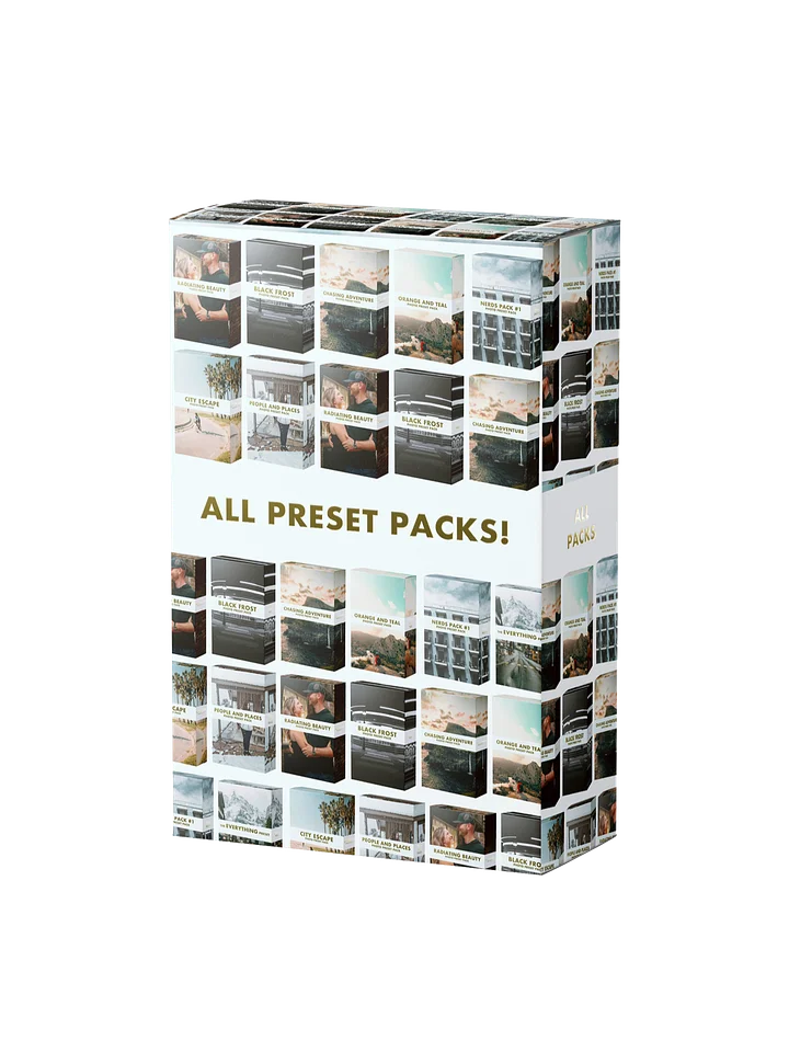 ALL Preset Packs Bundle! (8 Packs!) product image (1)