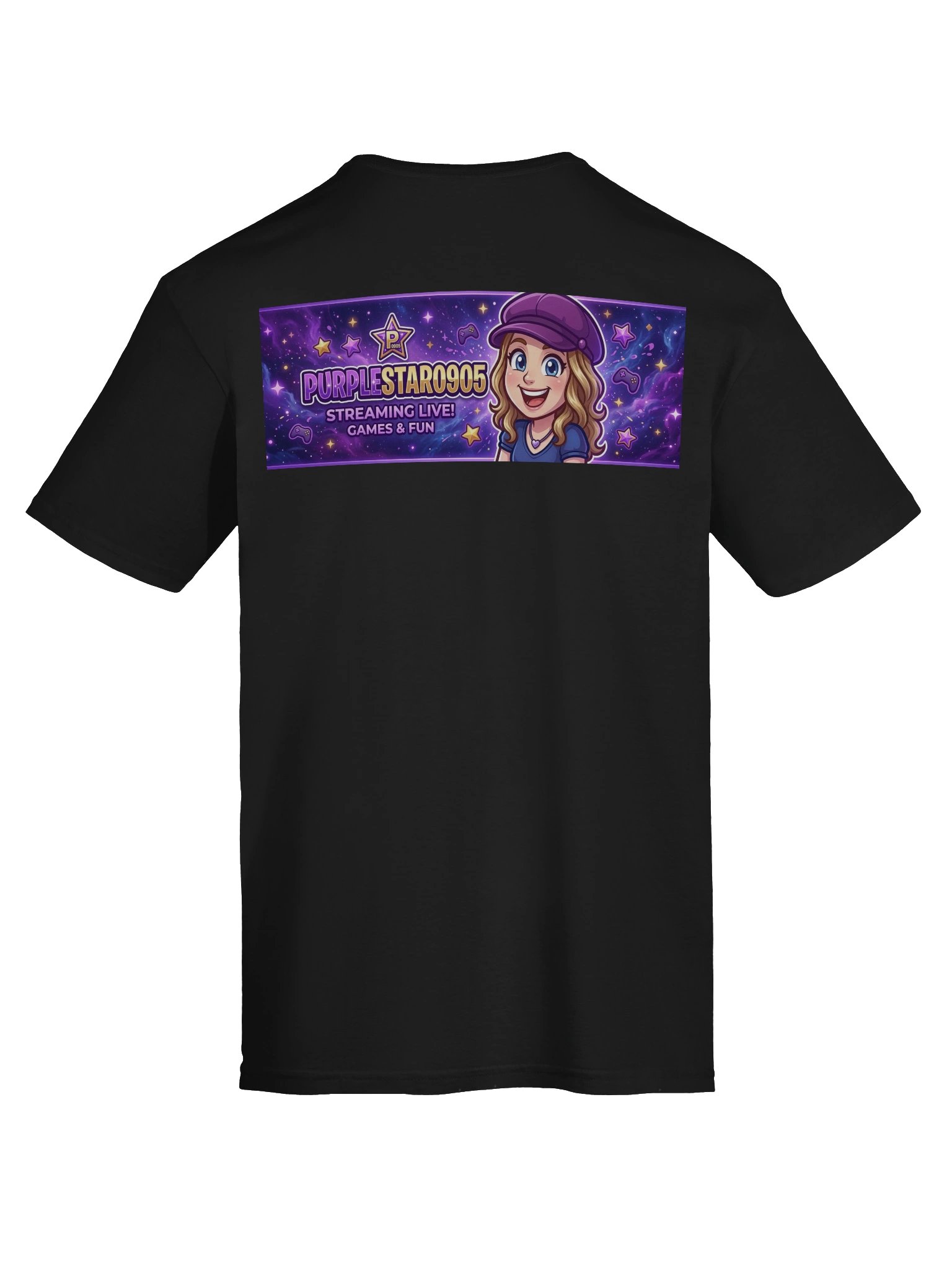 Star & Moon Gaming Logo Tee product image (7)